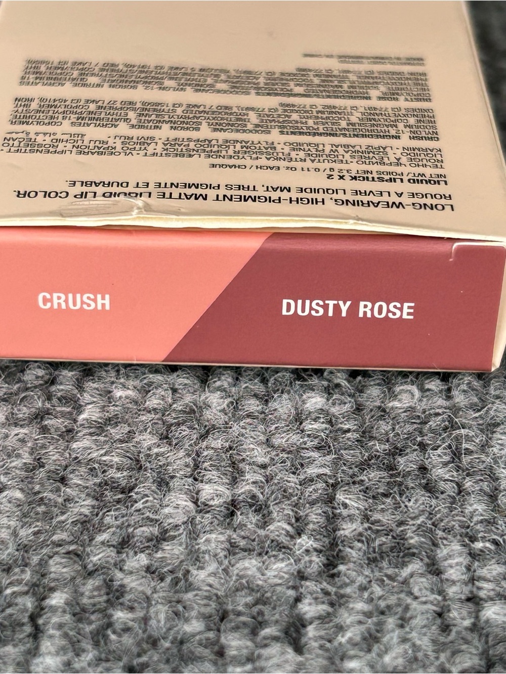 Anastasia Beverly Hills Liquid Lipstick Duo Crush & Dusty Rose 3.2g each NIB - Picture 2 of 6
